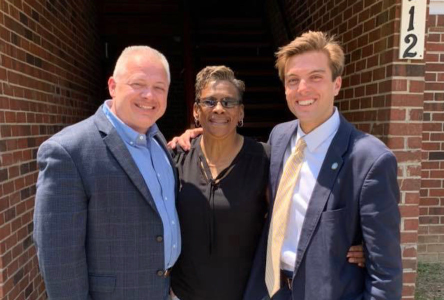 Miles and PSR Client with Congressman Denver Riggleman